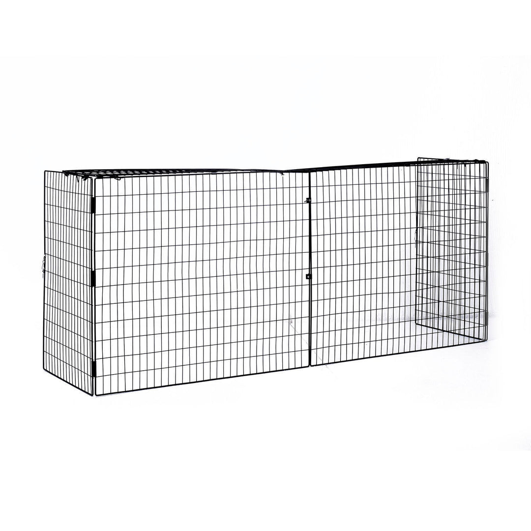 Extendable Safety Fireguard Extendable Fireguard Screen-Black