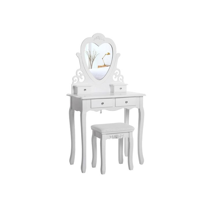 4 Drawers Dressing Table