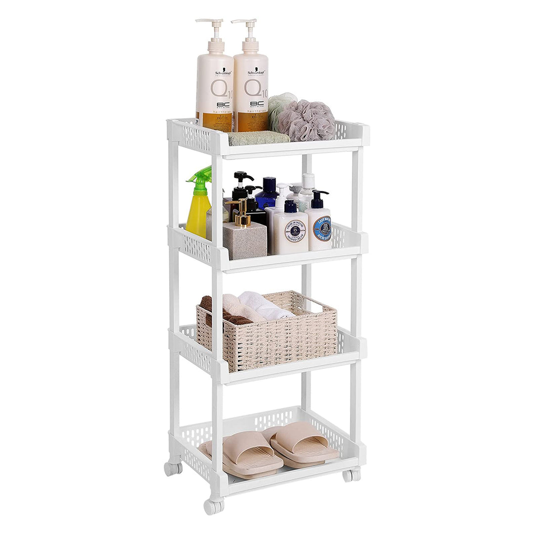 4 Shelves Kitchen Trolley