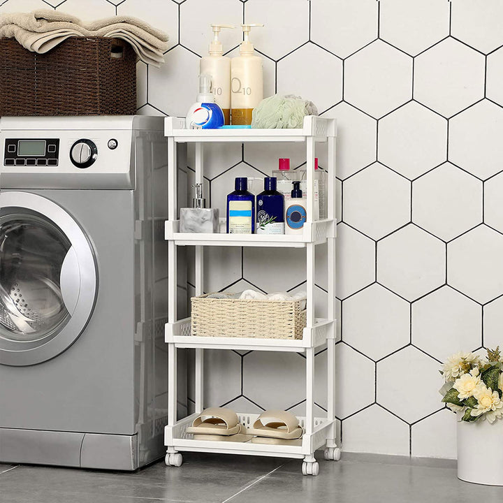 4 Shelves Kitchen Trolley