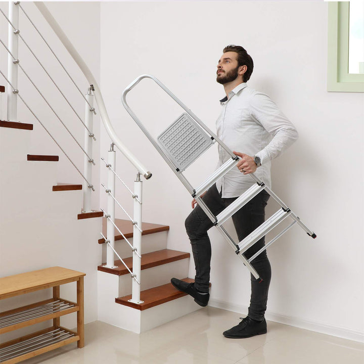 4 Step Aluminum Ladder