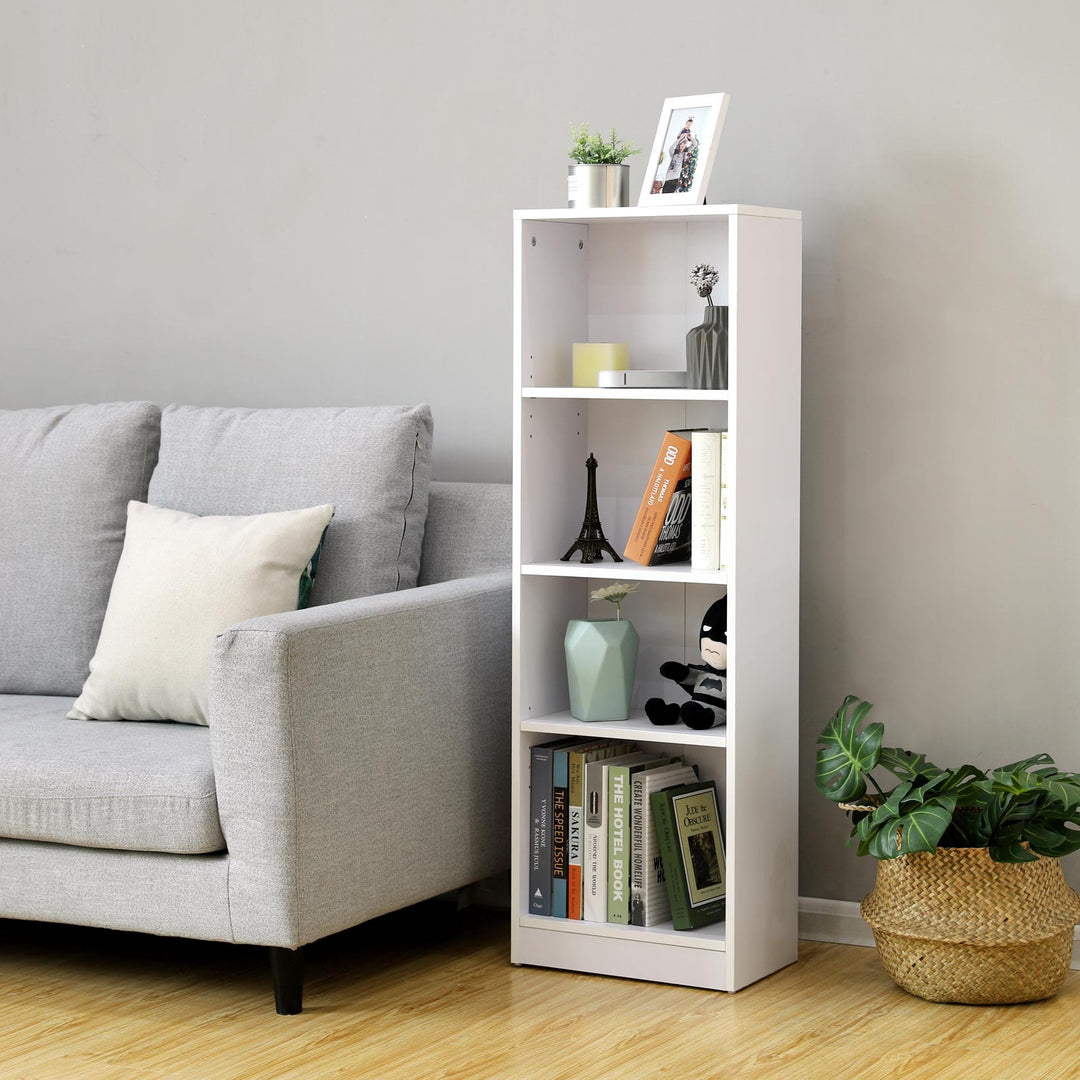 4 Tier Wooden Bookcase