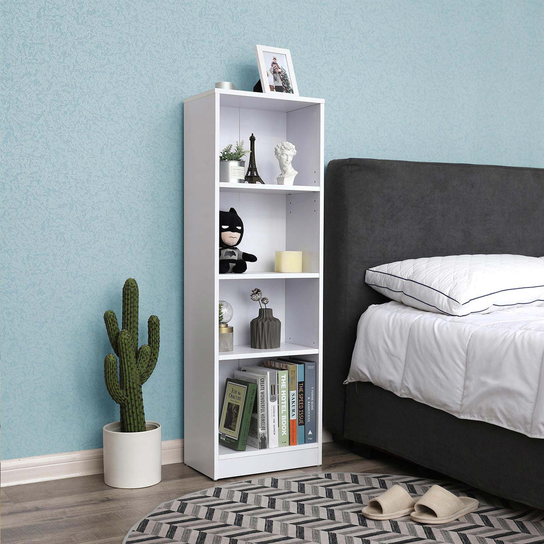 4 Tier Wooden Bookcase