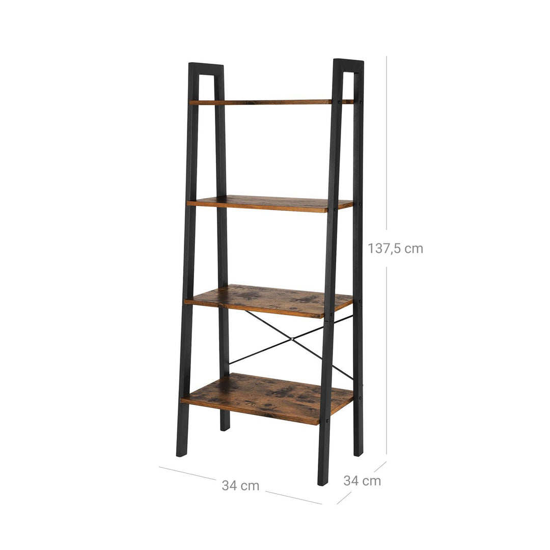 4 Tiers Ladder Shelf