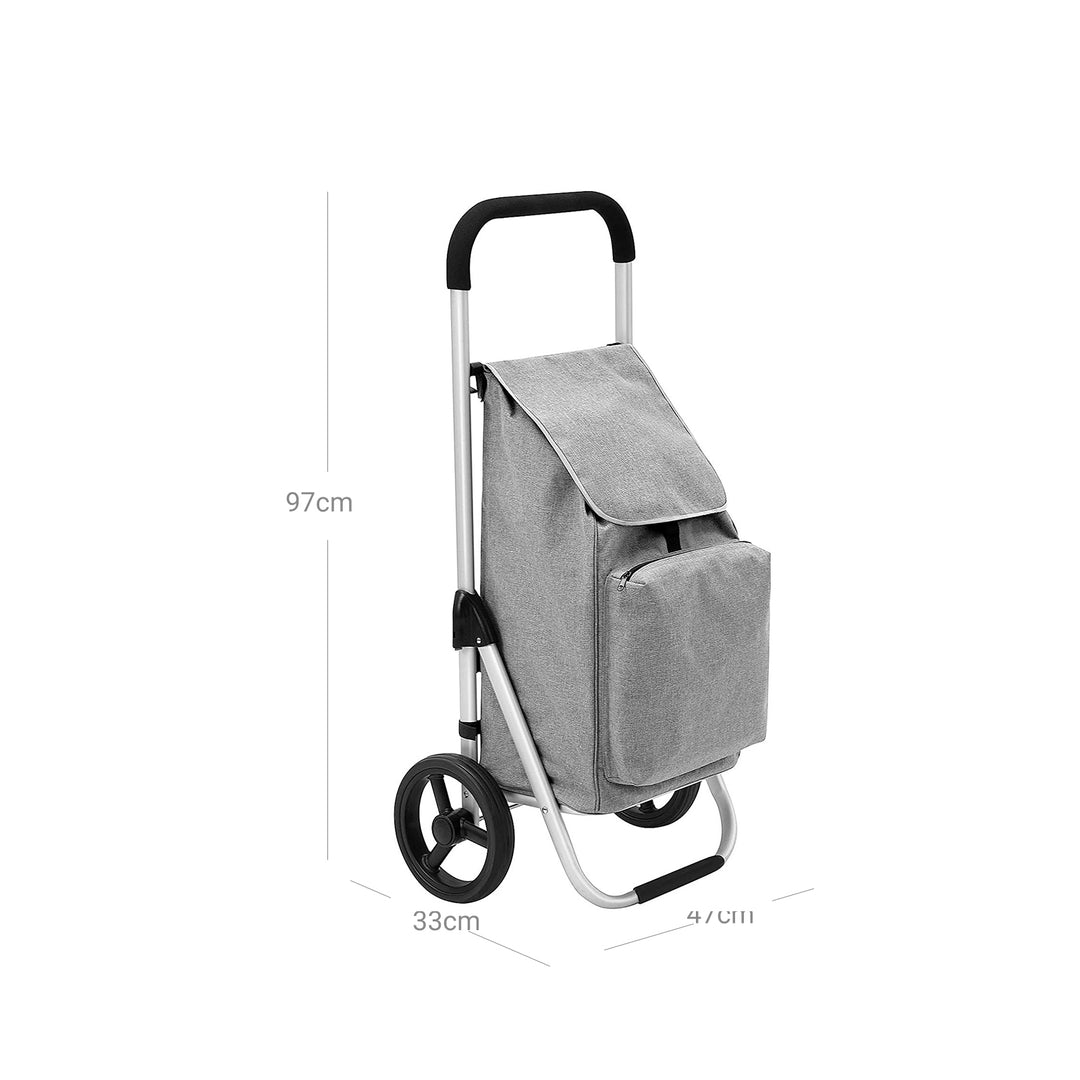 40L Capacity Shopping Trolley