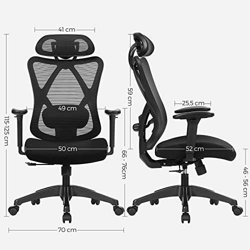 Ergonomic Adjustable Mesh Chair