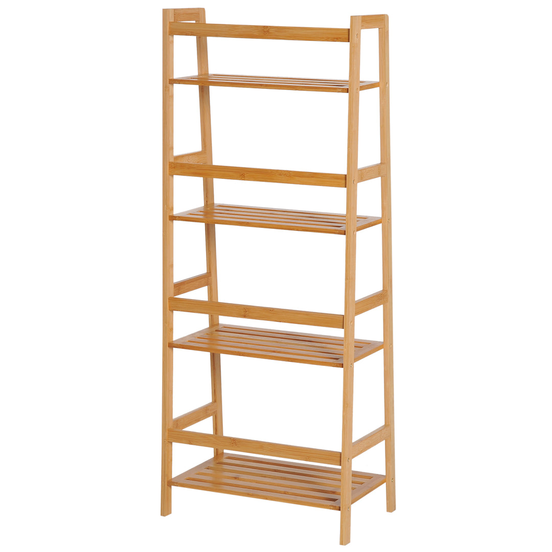 4 Tier Ladder Shelf Storage Unit