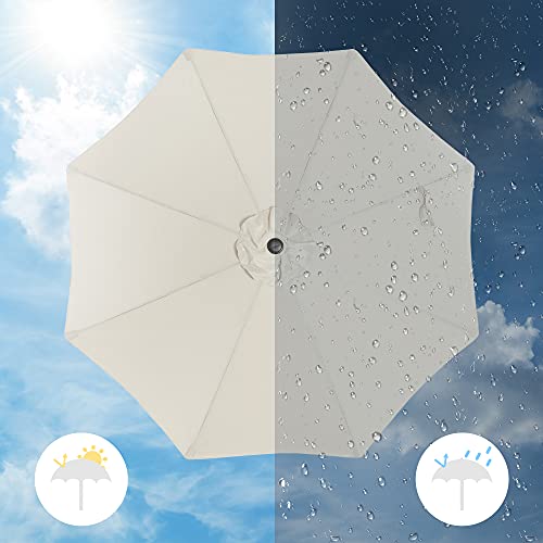 2.7 m Garden Parasol Umbrella