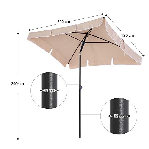 Rectangular Garden Parasol