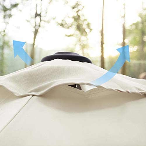 2.7 m Garden Parasol Umbrella