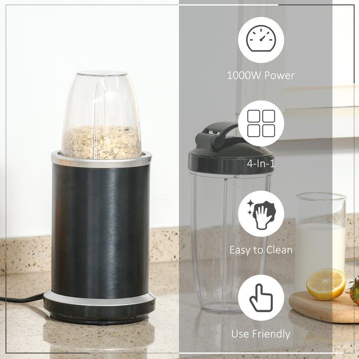 Blender Smoothie Maker, 1000W Countertop Blender