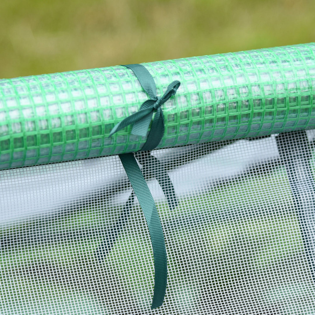 Mini Greenhouse Portable Flower Planter For Garden w/ Zipper