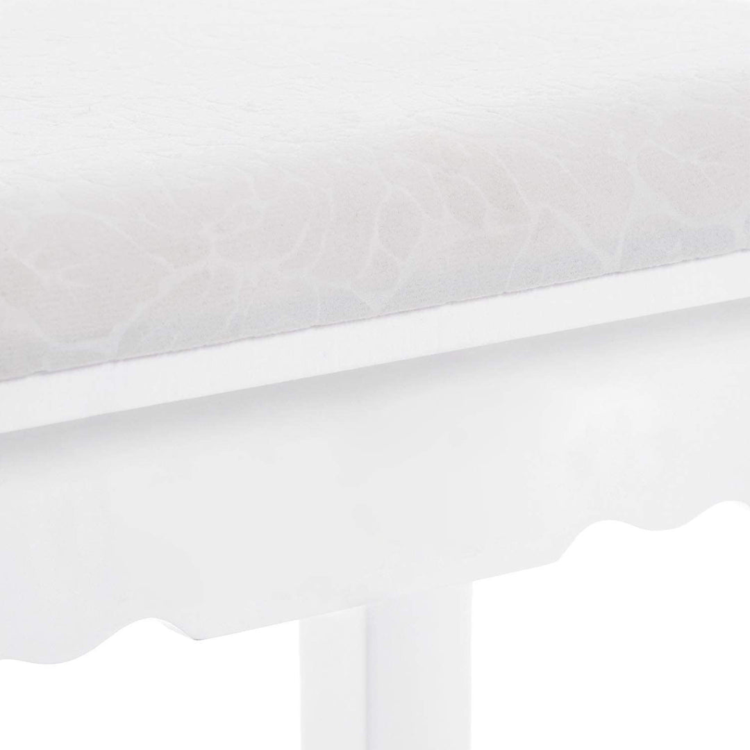 Flower Pattern Dressing Stool