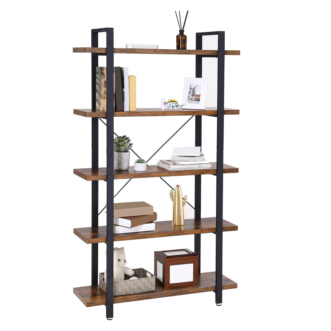 5-Layer Industrial Stable Bookcase
