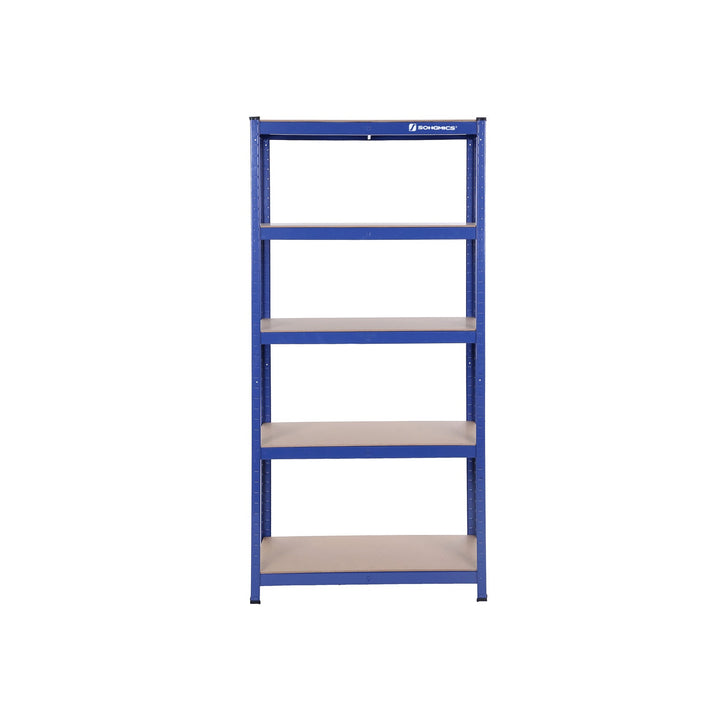SONGMICS 150 x 75 x 30 cm Racking 5-Tier Garage Shelving