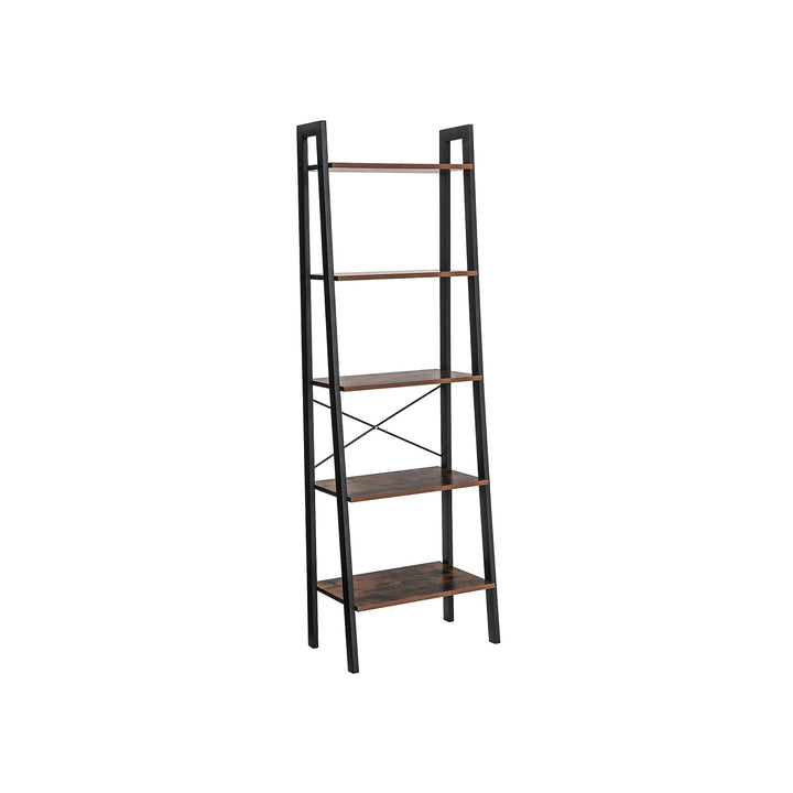 5 Tier Vintage Bookcase