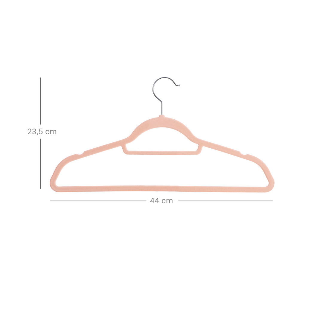 50 Pack Velvet Hangers