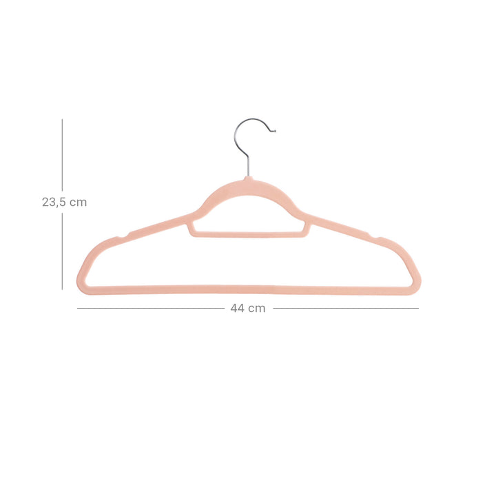 50 Pack Velvet Hangers