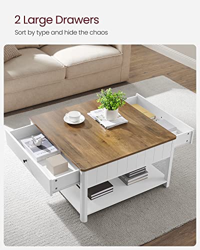 Coffee Table with 2 Drawers