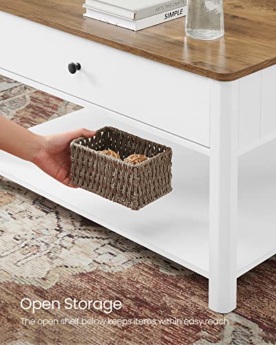 Coffee Table with 2 Drawers
