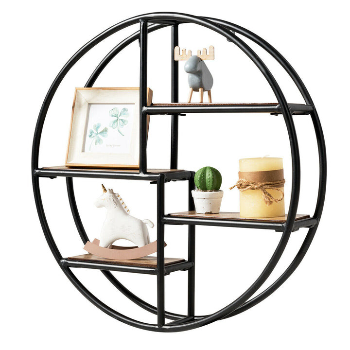 Round Multi-Section Shelf