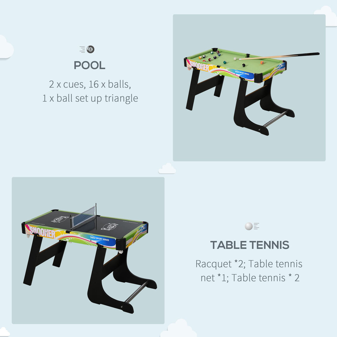 MDF 4-in-1 Multi Indoor Game Sports Table