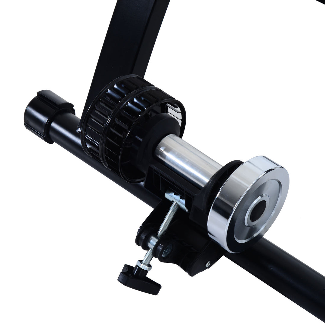 Foldable Indoor Bicycle Bike Turbo Trainer-Black
