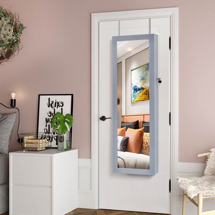 6 LEDs Jewelry Armoire