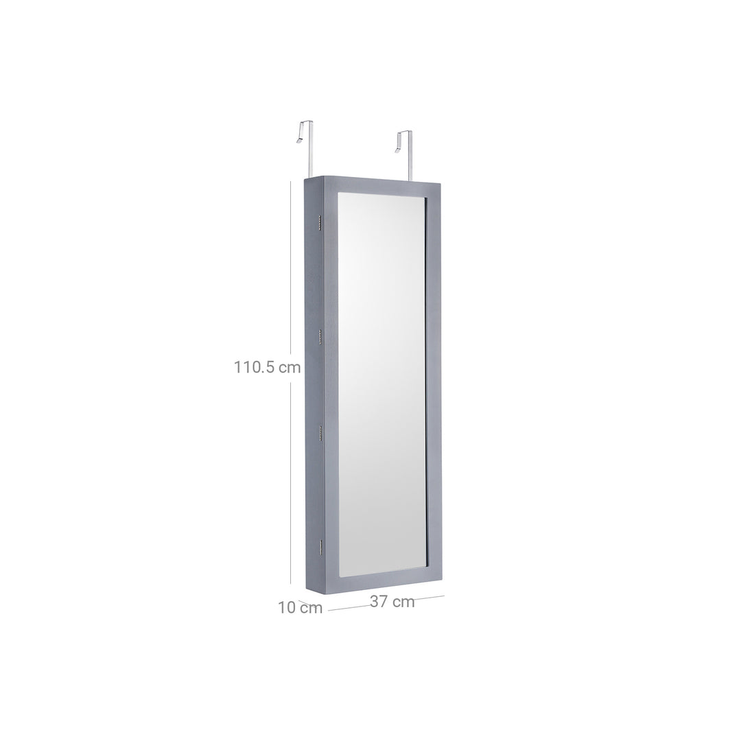 6 LEDs Jewelry Armoire