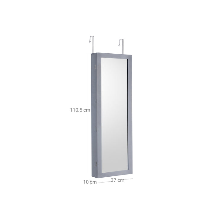 6 LEDs Jewelry Armoire