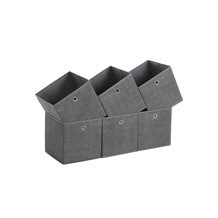 6 Storage Boxes Set