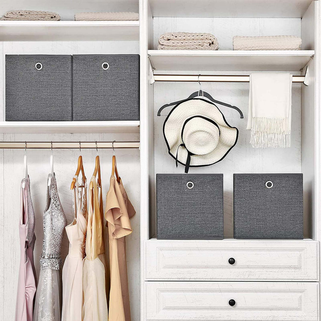 Foldable Storage Cubes and Toy Clothes Organiser Bins