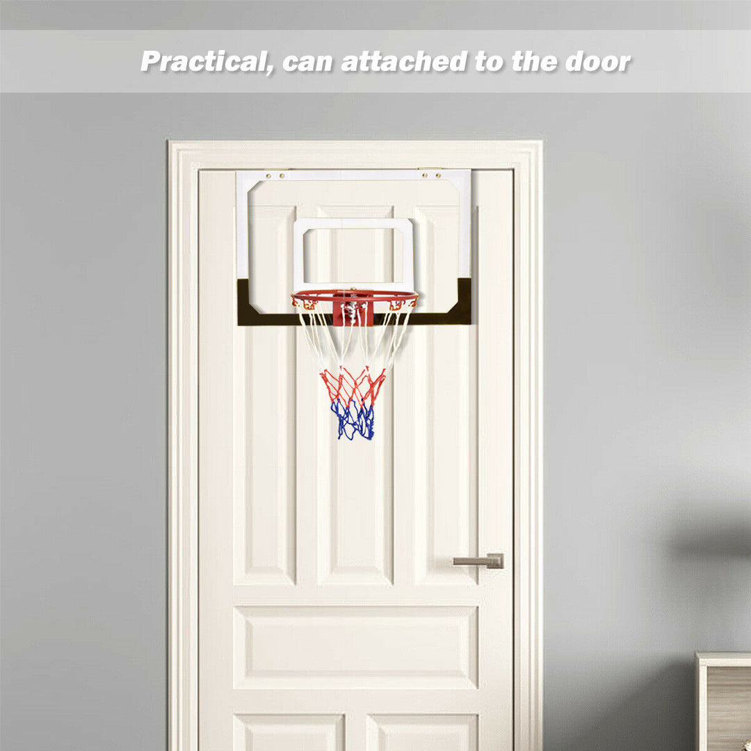 Mini Basketball Hoop with Shatterproof Backboard for Kid, Teen, Adult