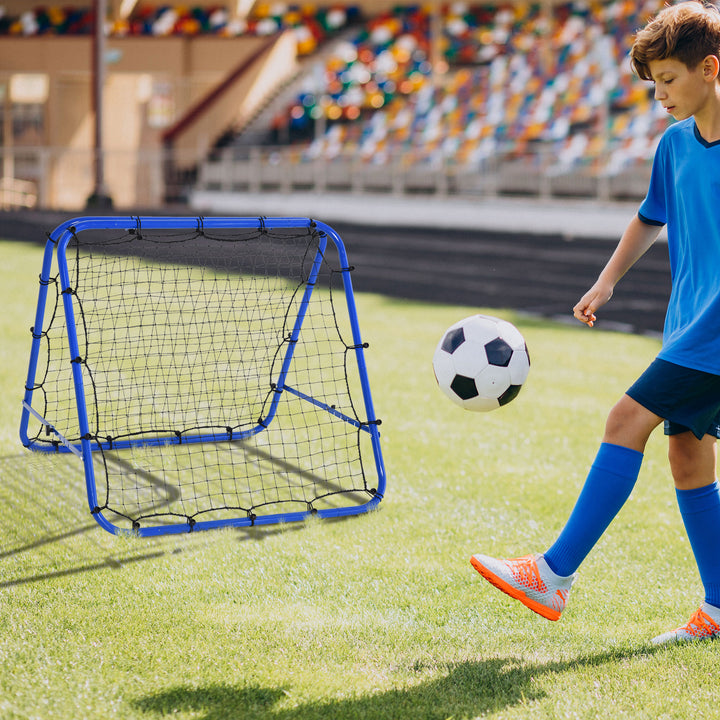 PE Mesh Double-Sided Outdoor Rebounder Net Blue