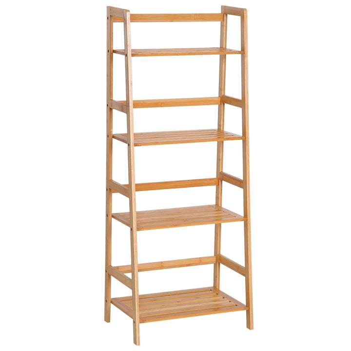 4 Tier Ladder Shelf Storage Unit