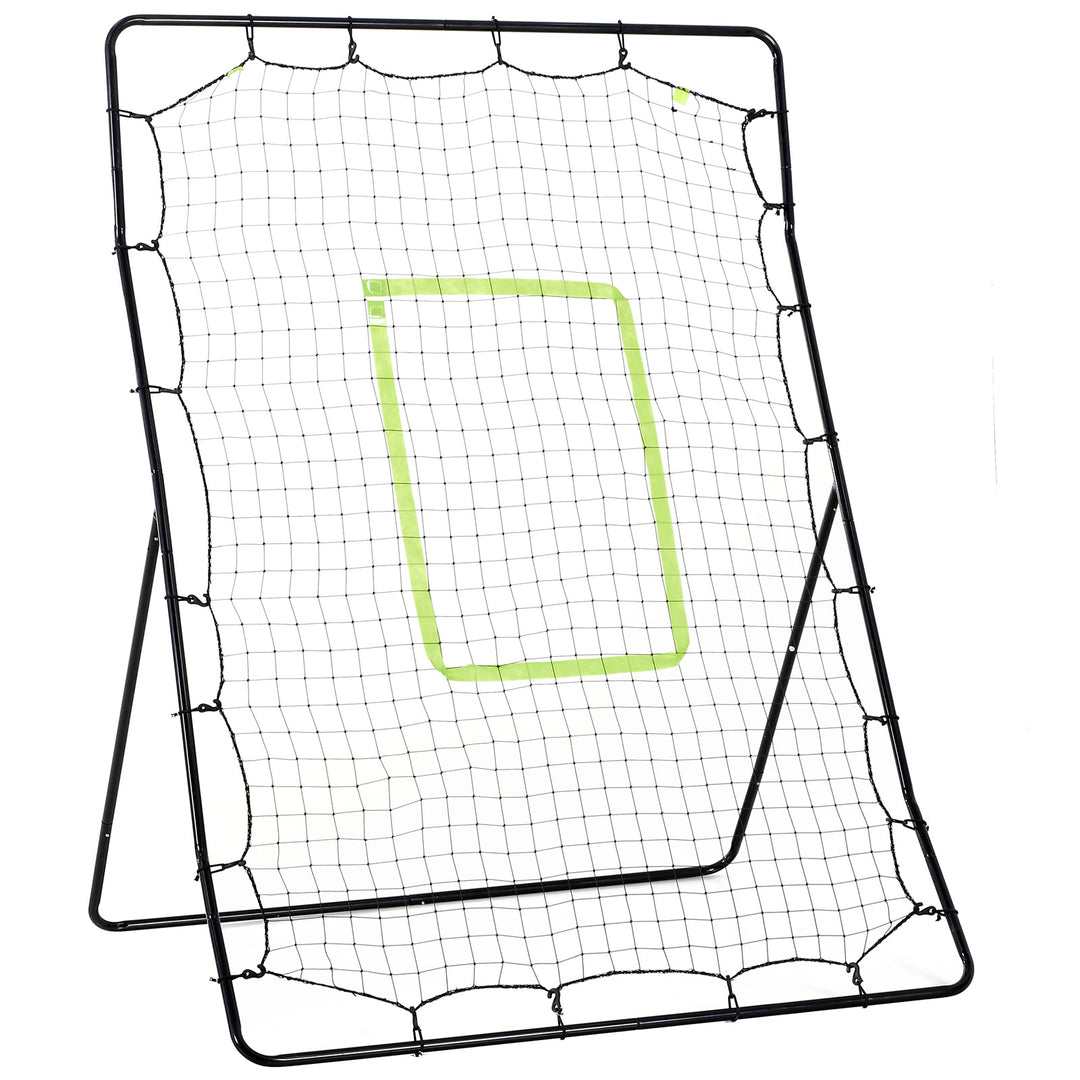 Football Rebounder Net Kids Adults Soccer  Game Spot Baseball Softball Training Aid Practise Target Strike Shot Goal Play