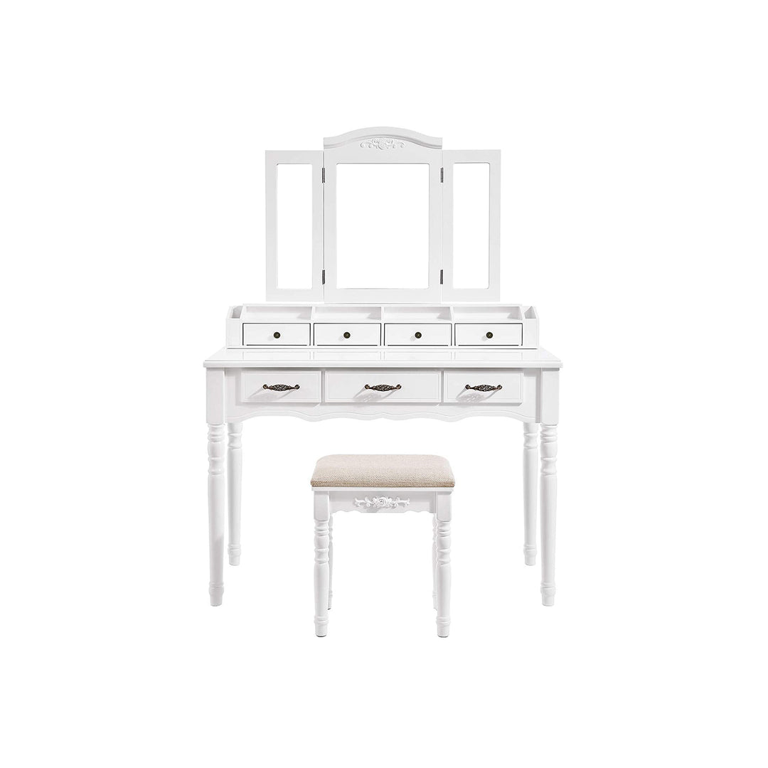 7 Drawers Makeup Table