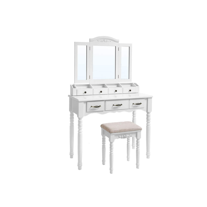7 Drawers Makeup Table