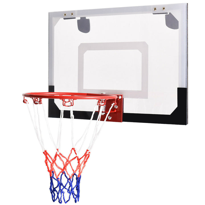 Mini Basketball Hoop with Shatterproof Backboard for Kid, Teen, Adult