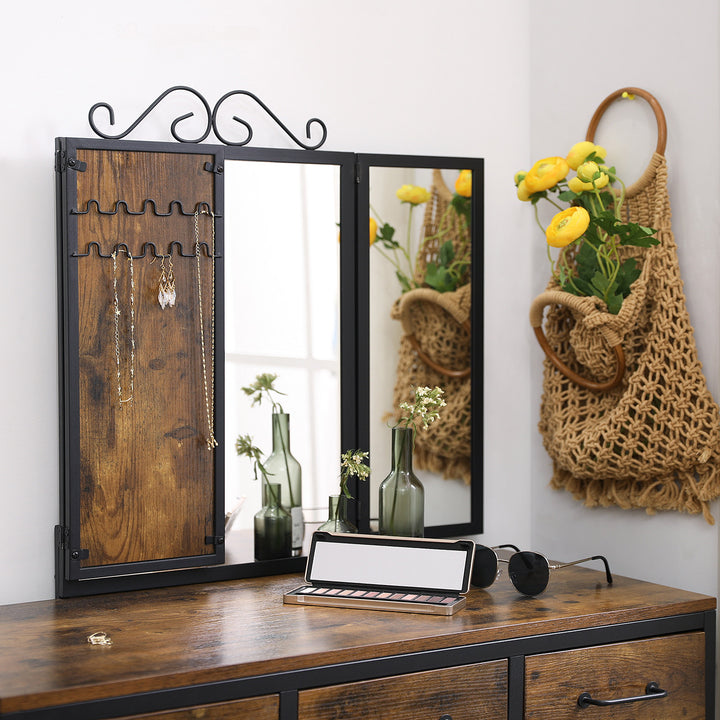 Vanity Table and Stool Set