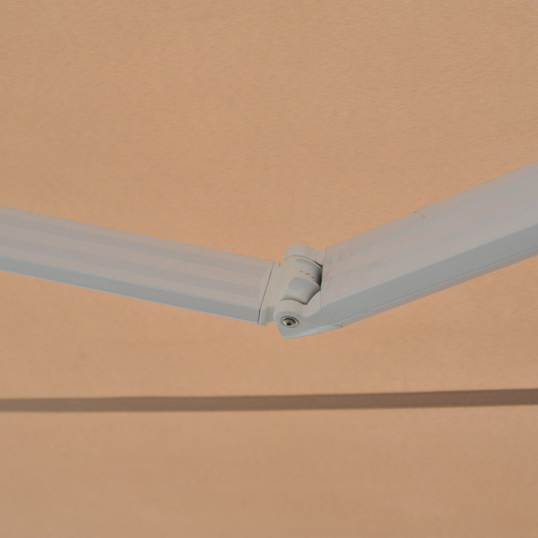 3.5Lx2.5M Retractable Awning-Cream White