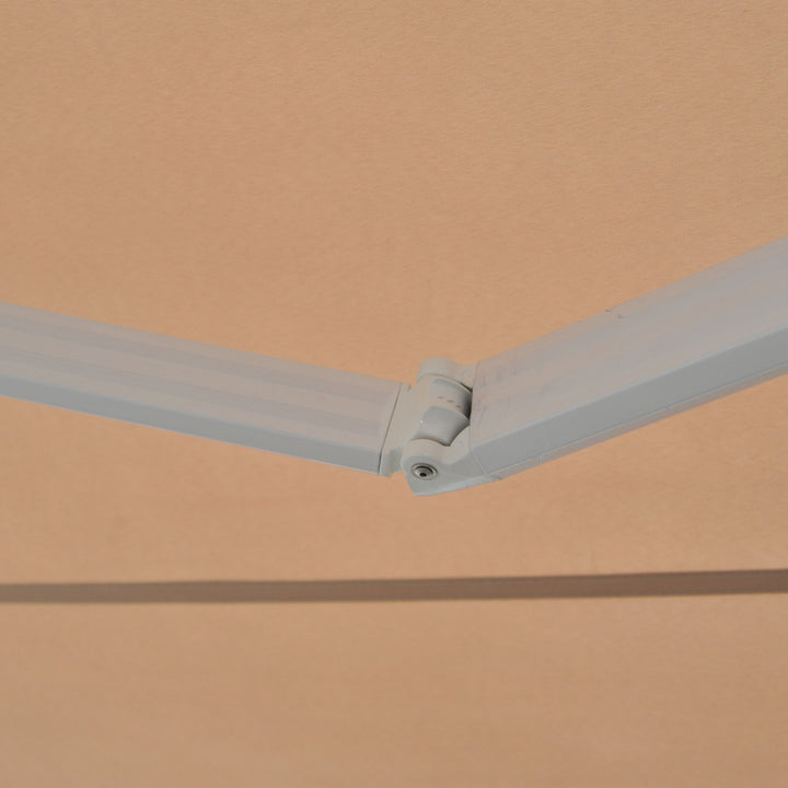 3.5Lx2.5M Retractable Awning-Cream White