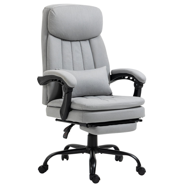 Vibration Massage Office Chair with Heat-Grey