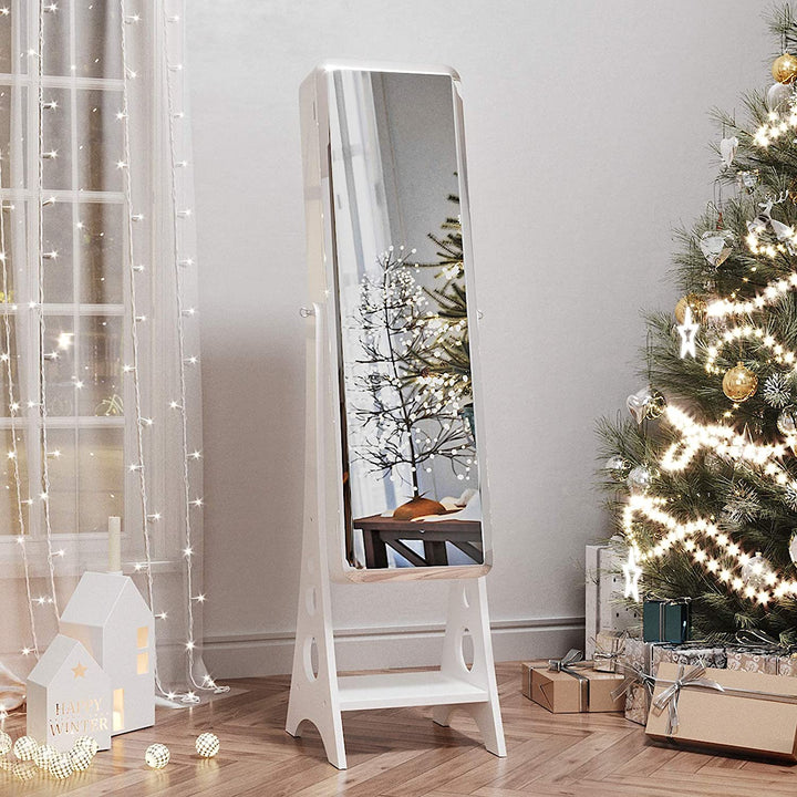 8 LEDs Jewelry Armoire