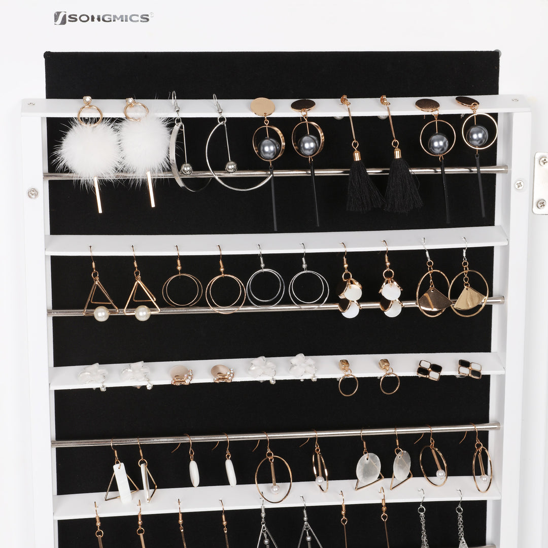 8 LEDs Jewelry Armoire