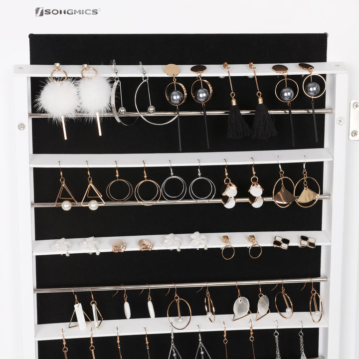8 LEDs Jewelry Armoire