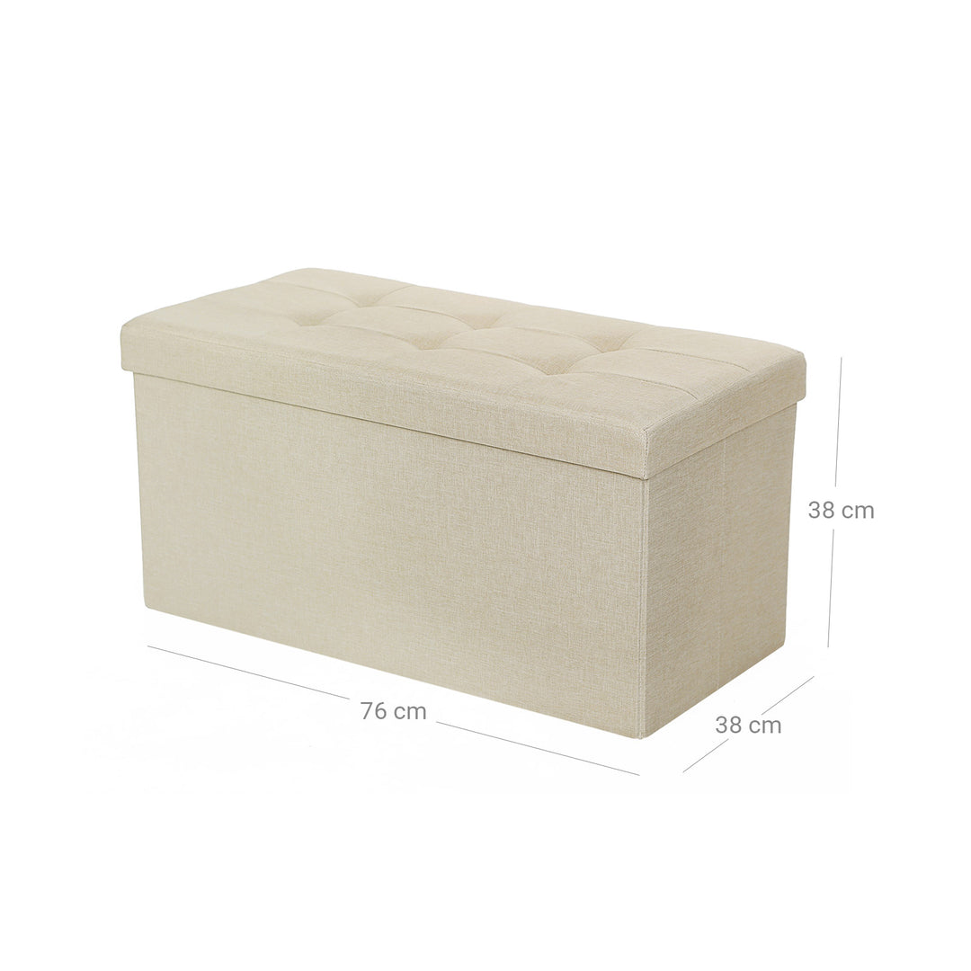 80L Capacity Storage Ottoman