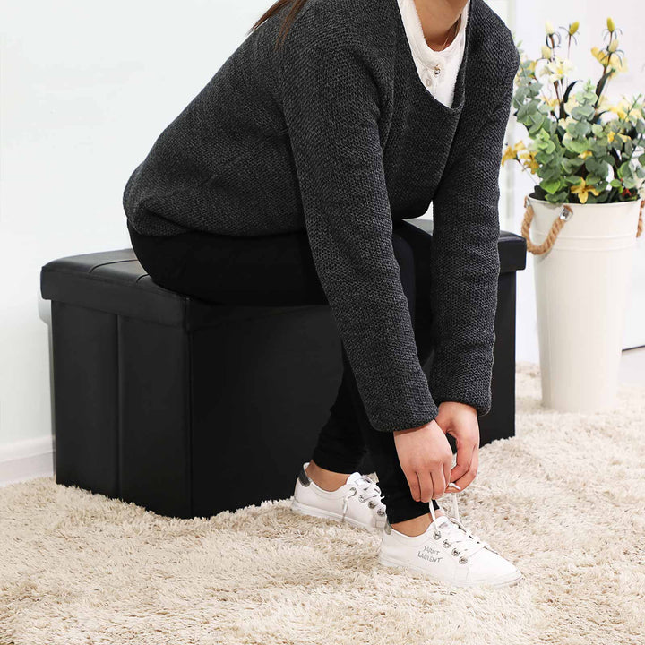 80L Folding Ottoman Bench