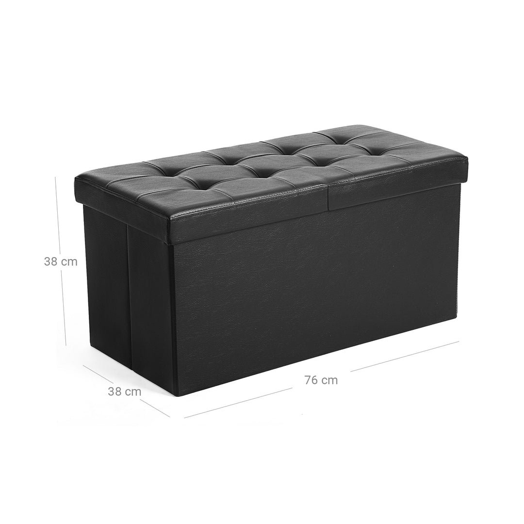 80L Folding Ottoman Bench