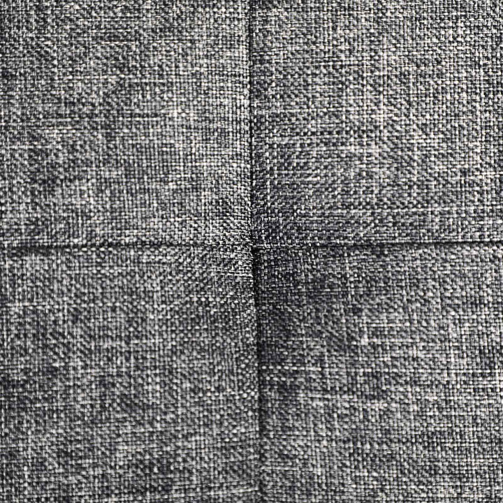 80L Linen Look Ottoman